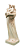 Santo Antônio com Menino  - 15 cm  - Natural. - Imagem 3