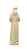 São Francisco com Pombas - 14,25 cm - Natural. - Imagem 4