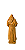 Padre Pio - 14,25 cm - Encerado. - Imagem 5