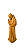 Padre Pio - 14,25 cm - Encerado. - Imagem 3