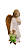 Anjo da Guarda com Menino - 11,5 cm Colorido. - Imagem 2