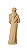 Santo Antônio com Menino - 15 cm - Natural. - Imagem 4
