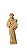 Santo Antônio com Menino - 15 cm - Natural. - Imagem 1