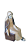 Maria - 10 cm - Tons de Marrom. - Imagem 1