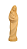 Nossa Senhora com Menino - 23 cm - Natural. - Imagem 1