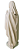 Imaculado Coração de Maria - 20 cm - Natural. - Imagem 5