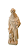 São Francisco com Lobo - 13 cm - Natural. - Imagem 1