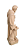São Francisco com Lobo - 13 cm - Natural. - Imagem 4