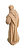 São Francisco com Lobo - 13 cm - Natural. - Imagem 5