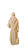 São Francisco com Lobo - 13 cm - Natural. - Imagem 5