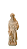 São Francisco com Lobo - 13 cm - Natural. - Imagem 6