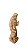 São Francisco com Lobo - 13 cm - Encerado. - Imagem 2