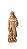 São Francisco com Lobo - 13 cm - Encerado. - Imagem 1