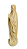 Nossa Senhora de Lourdes - 14,25 cm - Natural. - Imagem 3