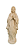 Nossa Senhora de Lourdes - 14,25 cm - Natural. - Imagem 1