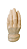 Mão Protetora Menino - 11,5 cm - Natural - Imagem 4