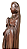Nossa Senhora Aparecida Facsimile - 38 cm - Escurecida - Imagem 3