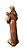 Santo Antônio com Menino  - 15 cm - Tons de Marrom - Imagem 5