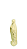 Nossa Senhora de Lourdes - 9 cm - Natural. - Imagem 2