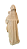Nossa Senhora Barroca - 20 cm - Natural. - Imagem 5