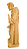São Francisco com Lobo - 26,5 cm - Natural - Imagem 5