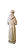 São Francisco Com Pombas - 14,25 cm - Natural. - Imagem 5