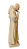 Padre Pio - 19 cm - Natural. - Imagem 2