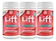 LIFT NANO BURN - 3 pote 180 capsulas -Desincha E Acelera Metabolismo - Imagem 1