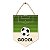 PLACA BANDEIRINHA FUTEBOL GOOOOL - Imagem 1