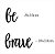 BE BRAVE LETTERING MADEIRA MDF APLIQUES DE PAREDE - Imagem 3