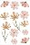 Mini Adesivos Cartela Flores Delicadas Aquarela - Imagem 2