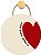 Plaquinha Decorativa MDF - Amor Mora Aqui - Imagem 1