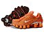 Tênis Nike Shox TL 12 Molas – Laranja com Prata Masculino - Imagem 2