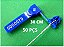 Lacre Ancora Com Arame (3x26) (cadeado) 30cm - AZUL - 50 Peças - Imagem 1