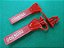 Lacre Ancora VERMELHO Com Arame (3x26) (cadeado) 30cm - 100 Peças - Imagem 4