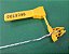 Lacre Ancora AMARELO Com Arame (3x26) (cadeado) 30cm - 100 Peças - Imagem 2
