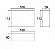 Caixa plastica Patola Pb-115 - (A-50 X L-112 X C-160) - acomp. 04 parafusos - Imagem 3