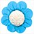 Forminha Daisy Azul Claro 50un - Ultrafest - Imagem 1