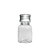 Frasco Pet Cilind 10ml com Tampa Alumínio Prata com 10un - Imagem 1