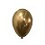 Balão 5 Metálico Dourado | 25 Unidades - Imagem 1