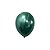 Balão 5 Metálico Verde | 25 Unidades - Imagem 1