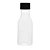 Garrafinha Pet 50ml Cristal com Tampa 10un Preta - Imagem 1
