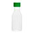 Garrafinha Pet 50ml Cristal com Tampa 10un Verde Escuro - Imagem 1