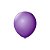 Balão 7 Liso Roxo Ametista | 50 Unidades - Imagem 1