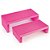 Suporte Retangular Pink com Elevação - Tamanho M | 2 Unidades - Imagem 1
