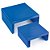 Suporte Quadrado Azul Royal com Elevação - Tamanho M | 2 Unidades - Imagem 1