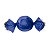 Embalagem para Trufa 14X15cm Azul 100un - Cromus - Imagem 1