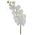 Orquídea Silicone Branco - Imagem 1