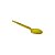 Colher Sobremesa Amarelo Plastil | 50 Unidades - Imagem 1