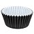 Forminhas Cupcake Impermeável Preta 45 Unidades - Imagem 1